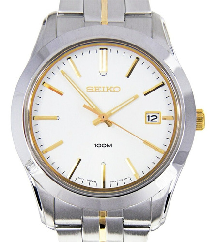 Reloj Seiko Hombre Sgee45 P1  Cristal Zafiro Sumergible