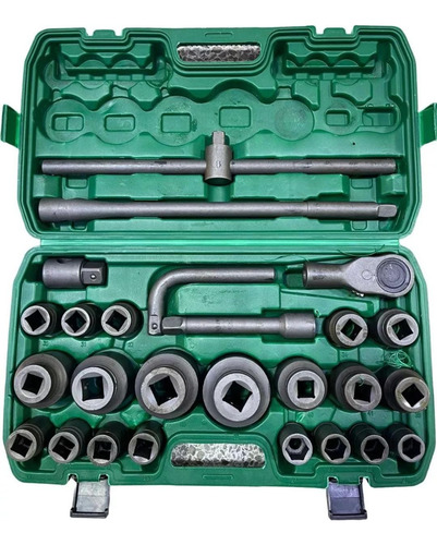 Dado De Impacto 3/4 Y 1 Pulgadas 26 Piezas Profesional