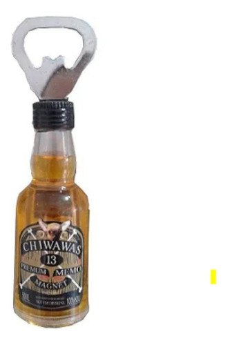 Abridor De Garrafas Chiwawas Rosa-escuro