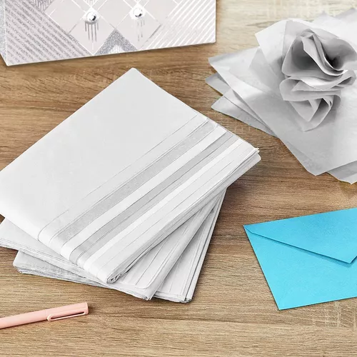 Hallmark - Papel de seda blanco (100 hojas) para cumpleaños, Pascua, día de  la madre, graduaciones, papel de regalo, manualidades, flores de papel