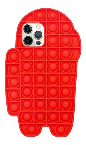 Funda Para iPhone 11 Pro  Among Us (rojo) 