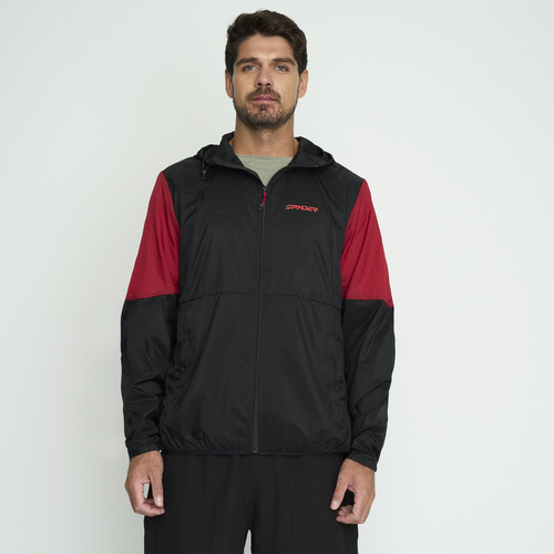 Cortaviento Entrenamiento Hombre Spyder Rojo Symwb01s24rd