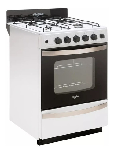 Imagen 3 de 9 de Cocina Whirlpool 56 Cm Blanca Wfb57dw Gas - Super Oferta