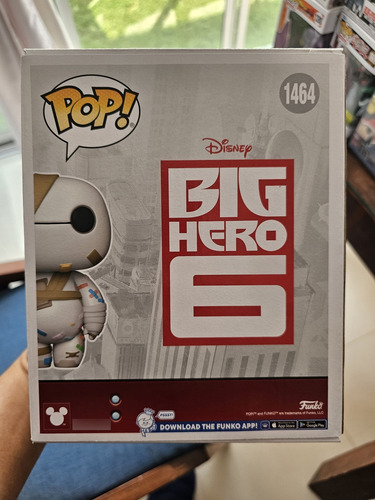 Funko Big Hero Baymax Glitter Sdcc Limitado A 1500 Piezas (Usado)
