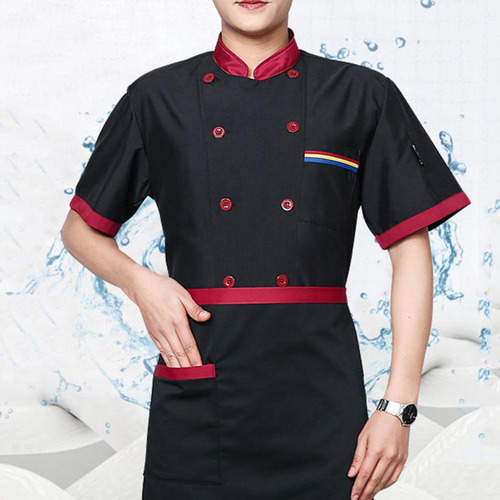 Camisa Unisex De Manga Corta Con Uniforme De Chef De Cocina