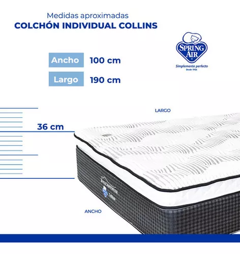 Colchón Lumbar 1 Pillow - Firmeza Alta