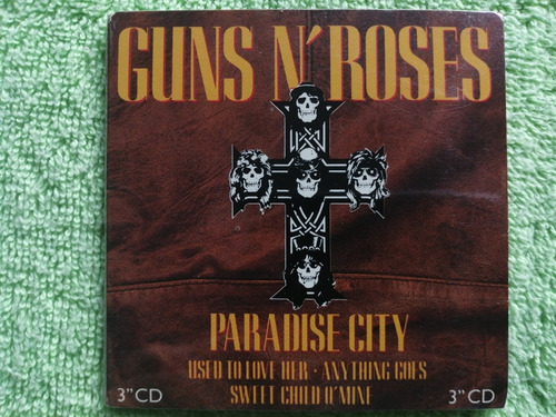 Eam Cd Maxi Single Guns N' Roses Paradise City 1989 Europeo