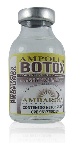 Ampolla Capilar Botox Hidratacion 25ml - mL a $295