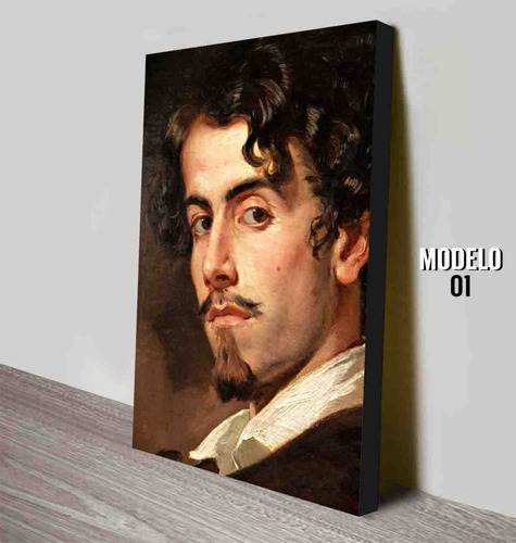 Gustavo Adolfo Bécquer - Cuadro De Los Grandes Escritores