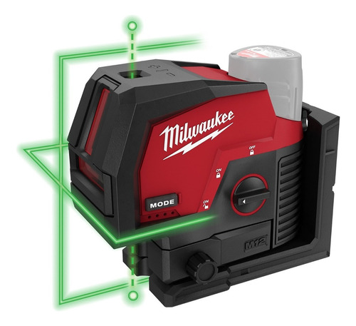 Nivel Láser Verde De 2 Líneas M12 Milwaukee 3622-20