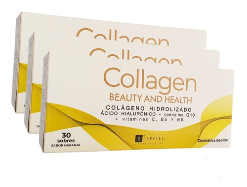 Colageno Hidrolizado Beauty & Health X 90 Sobres