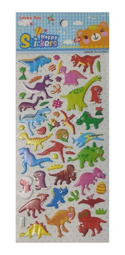 Stickers Con Relieve Infantiles X 100 Planchas / M11