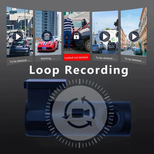 Cámara Auto 1080p Wifi: Dash Cam Con Visión Nocturna Y Dvr