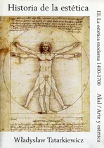 Comprar Historia De La Estética Iii La Estética Moderna 1400-1700