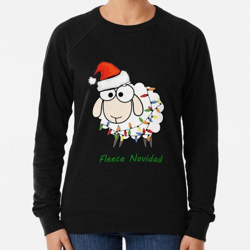 Buzo Fleece Navidad - Christmas Sheep Calidad Premium