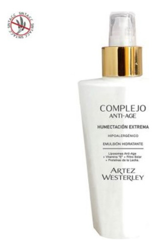 Complejo Anti-age Emulsion Hidratante X160  Artez Westerley 