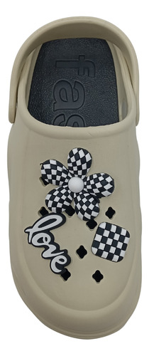 Sandalia Dama Casual Plataforma Pines Tallas 23 A 26 Gf-9007