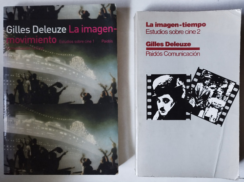 Estudios Sobre Cine. La Imagen Movimiento- Deleuze (2 Tomos) (Usado)