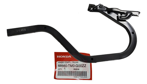 Dobradiça Porta Malas Esquerdo Honda City 2009 A 2014