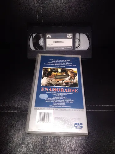 Pelicula, Enamorarse, Robert De Niro Meryl Streep, Vhs (Usado)