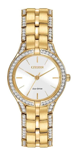 Reloj Eco Drive Mod Efe2062-58a Mujer Citizen