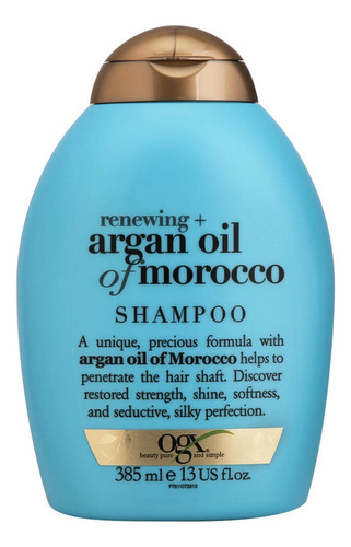  Shampoo Óleo de Argan de Marrocos OGX 385ml
