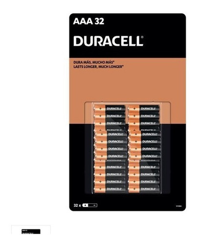  Duracell Pilas Alcalinas Aaa 32 Unidades