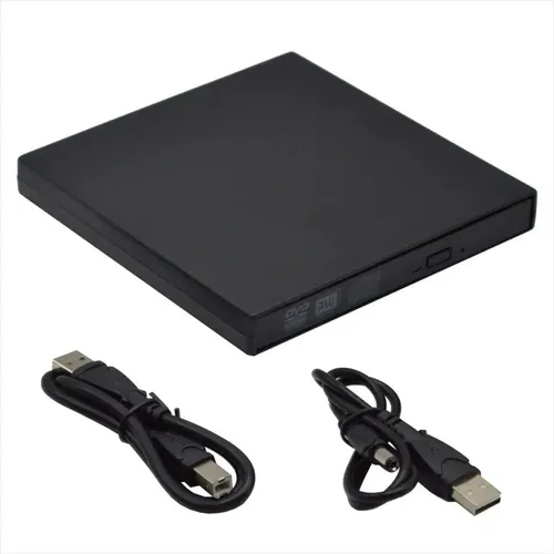 Unidad De Dvd Externa Prime Usb 2.0 Regrabadora De Alta Velocidad Lector De Rom Unidad De Disco Unidades De Cd Dvd Calidad Superior