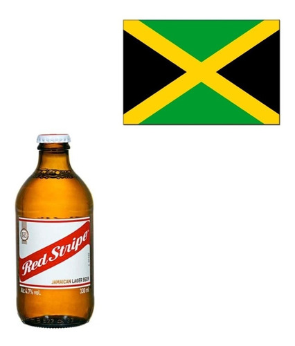 Cerveja Importada Red Stripe Lager 330ml - Jamaica