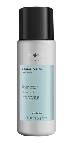 Tonico Facial Make B Oboticario 150 Ml - mL a $266