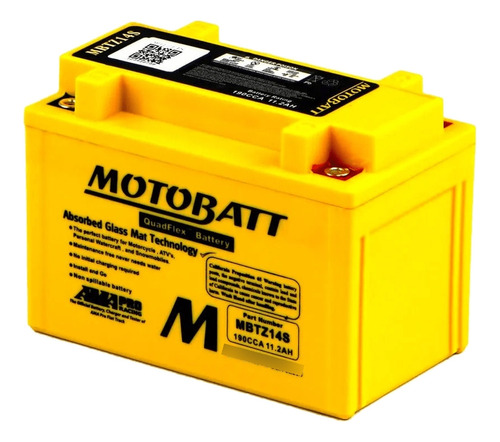 Motobatt Mbtz14s Tiger 900 Gt Rally 2020 2021 2022 2023 2024