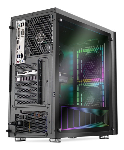 Imagen 4 de 6 de Xtreme Pc Gamer Geforce Gtx 1650 Ryzen 5 16gb Ssd 240gb 1tb