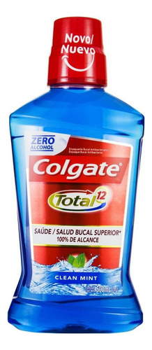 Enxaguante Bucal Total 12 Clean Mint 500ml Colgate