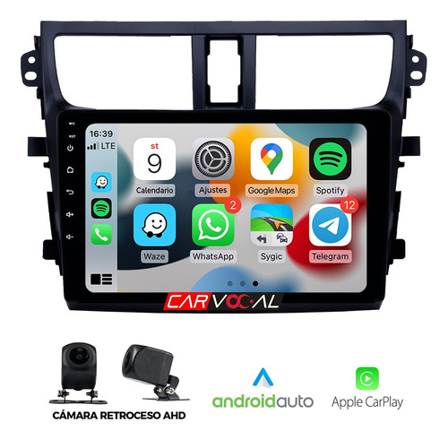 Autoradio Android Suzuki Celerio Del 2014-2019 + Camara