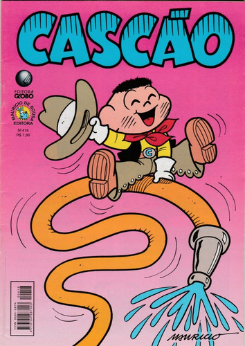 Cascão #418 - Ed.globo - 2003 - Intacto! (Usado)