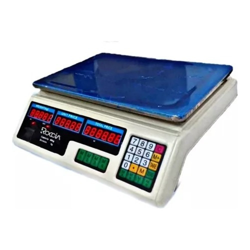 Peso Electrónico Digital Charcutero Cocina Comercial 40 Kg