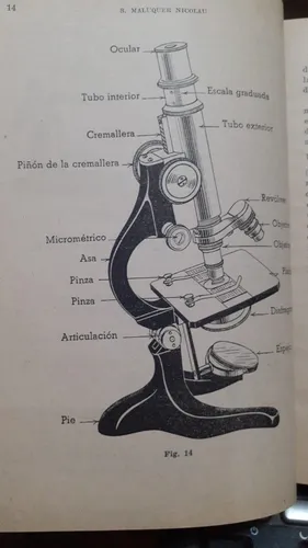 S. Maluquer Y Nicolau .el Microscopio. Elementos De Técnica (Usado)