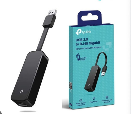 Adaptador De Red A Usb 3.0, Rj45 Gigabit, Tp-link Ue306