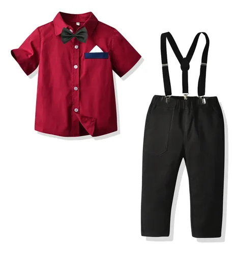 Camisa color vino para niño hotsell