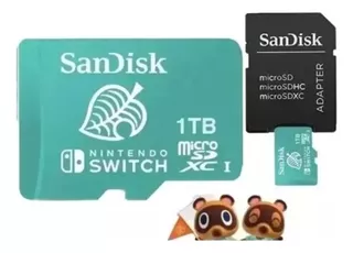 Memoria Micro Sd De 1 Tb Para Nintendo Switch 4k De 1 Tb 10