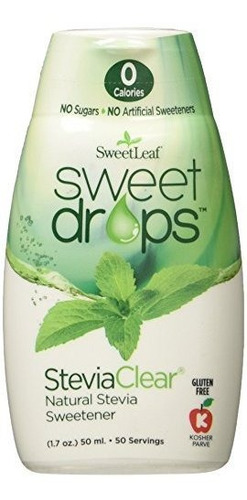Sweetleaf Sweet Drops Liquid Stevia Sweetener, Steviaclear,