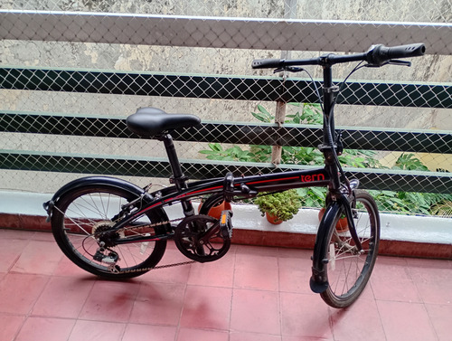 Bicicleta Plegable Tern Link B7 Negro (Usado)