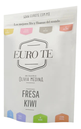 Tisana Frutal Eurote Sabor Fresa - Kiwi 250g