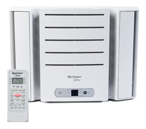 Ar condicionado Springer Midea de  janela  frio 7500 BTU  branco 220V QCI075RB