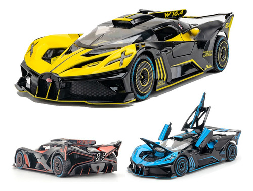 Bugatti Bolide Le Mans Carreras Miniatura Metal Supercoc [u]