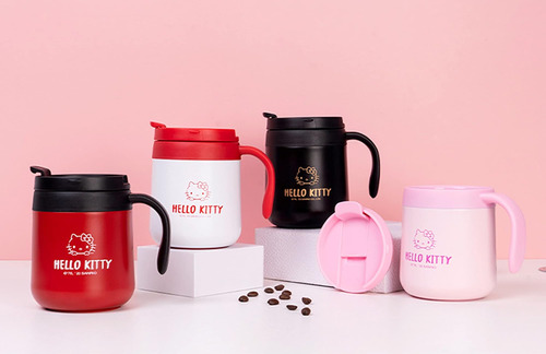 Everyday Delights Hello Kitty Vaso Aislado De Acero Inoxidab