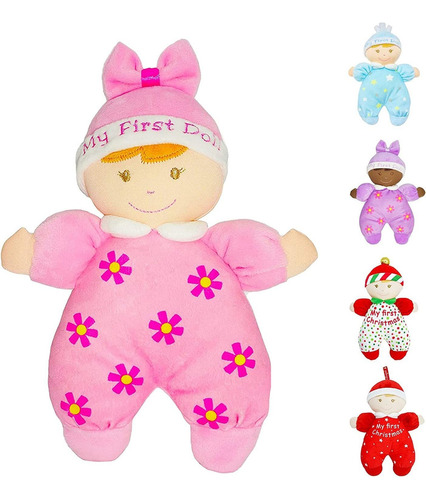 9 My First Doll Sophia  Muñeca De Peluche Suave Con So...