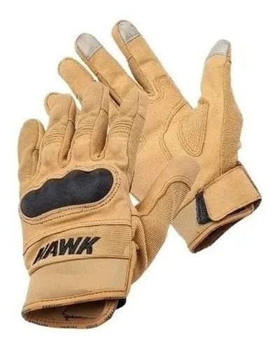 Guantes Moto Army Full Finger Camel - Portalvendedor