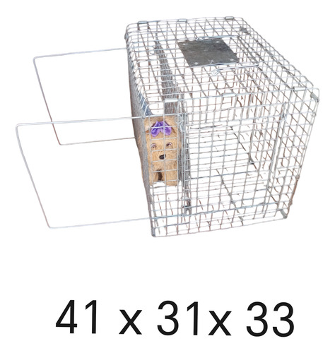Jaula Plegable Para Inmovilizar Y Vacunar Gatos
