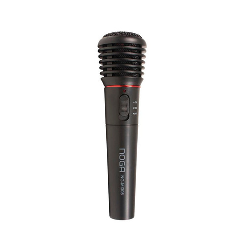 Imagen 1 de 5 de Microfono Inalambrico Karaoke Noga Ng-mi308 Con Opcion Cable